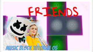 Marshmello &  Anne-Marie - Friends (Fortnite Music Blocks TUTORIAL)