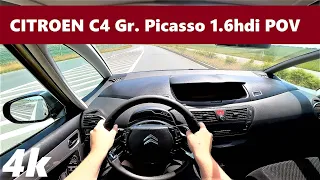 Citroen C4 Grand Picasso (2007) 1.6hdi 109KM SEMI-AUTOMAT - POV DRIVE Test & Acceleration | 4K #41