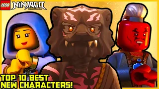 Top 10 BEST New Characters from Ninjago Dragons Rising 🐲