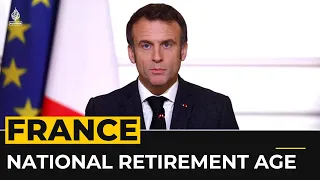France strikes: Workers rally against retirement reforms