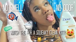 HOW TO CLEAN YOUR LADY PARTS! *W/ PICTURES!* KEEP YOUR KITTY FRESH! 2020 | FEMININE HYGIENE | NAIMAH