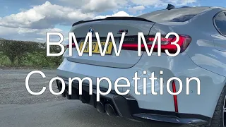 BMW M3 Competition G80 exhaust sound 2021