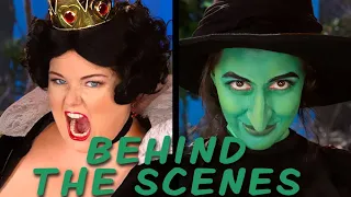 QUEEN OF HEARTS vs WICKED WITCH Behind the Scenes (Princess Rap Battle) *explicit*
