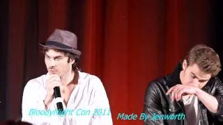 Ian Somerhalder & Paul Wesley The best and worst of being on The Vampires Diaries-HD VIDEO-2014