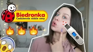 Test elektrycznego peelingu z BIEDRONKI | Poparzy mi twarz?!