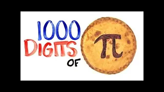 1000 Digits of Pi (Requested by @Ukrainian Mapping)