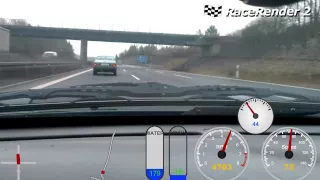 Ford Probe GT 24v Turbo run on the autobahn