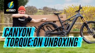 Canyon Torque:ON Unboxing & First Look | Build A Bike From Box With No Tools?