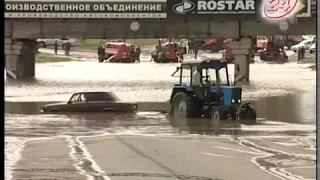 Затопленный автоград: о последствиях дождя