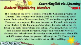 Modern Engineering Wonders Learn English via Listening Level 3 Unit 41