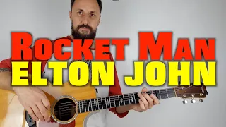 Rocket Man Elton John Cover and Lesson