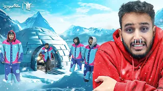 آخر شخص يطلع من عالم الثلج يفوز🏆❄️