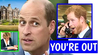 IT'S MY MOM'S PROPERTY! Haz furious As William And His Cousin Inherits Diana's Childhood Home