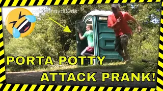 Funny Porta Potty ATTACK Prank!