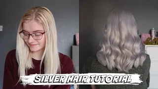 SILVER HAIR TUTORIAL | NO BLEACH | Wella Special Blonde 12/81 +T18 and T050 Toner