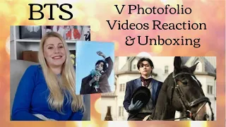 BTS: V Photofolio Videos & Unboxing Reaction