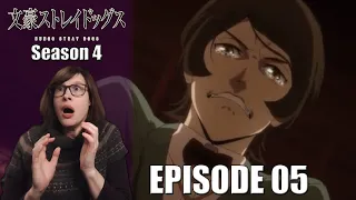 Bungo Stray Dogs Season 4: Episode 5 Reaction! THE MURDER AND THE MURDERER, PART 2!