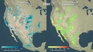 Crop Irrigation Is Closely Tied to Groundwater Depletion Around the World