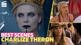 Top 10 of the best scenes of Charlize Theron HD CLIP