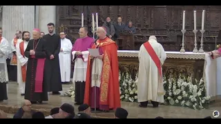 Sant'Agata, diretta dal Duomo. Rientro e Benedizione