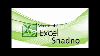 Excel Snadno - ZÍSKATKONTDATA/GetPivotData