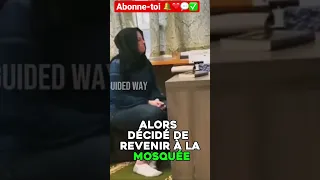 😱Cette non-musulmane a prié avec les hommes à la mosquée #shorts #short_vidéo #lareligion