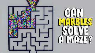 Can Marbles Solve A Maze?