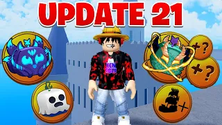 Blox Fruits Update 21 is Releasing! - Kitsune, Dragon Rework & More