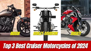 Top 3 Best Cruiser Motorcycles of 2024 | MOTO-CAR TV