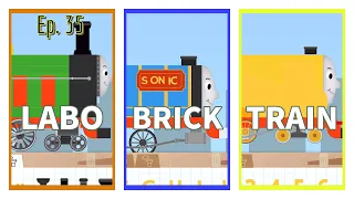 P. 35 Can You Guess, Who This Is?  Labo Brick Train Build Game, Thomas and Friends