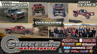 Concrete Motorsports - Best in the Desert Champions 2020