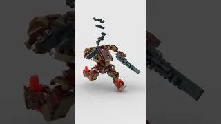 LEGO MECH: AMP V2  🤖 Satisfying Building Animation #shorts #legomech #legomoc