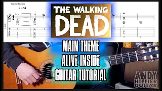 The Walking Dead Game Alive Inside Guitar Tutorial