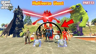 Multiverse Ghost Doctor Strange Black Adam Went To Other World Save Avengers in GTA5 #53