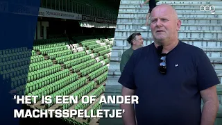 Gesteggel over stoelen Noordtribune FC Groningen: 'Het is een machtsspelletje'