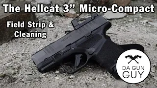 Field Strip and Cleaning the Springfield Hellcat 3" Micro #edc #CCW #firearmsafety #2A