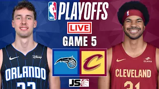 Orlando Magic vs Cleveland Cavaliers Game 5 | NBA Playoffs Live Scoreboard