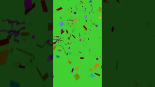 Confetti Green Screen Effect | HD | FREE DOWNLOAD