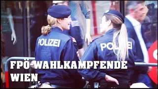 "KURZ MUSS WEG!!": Aufgeheizte Stimmung bei FPÖ-Wahlkampfabschluss in WIEN Favoriten + Gegendemo