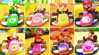 All Win Animations - STANDARD KARTS - Mario Kart 8 Deluxe (DLC Wave 6)