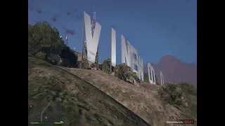 ЗНАК VINEWOOD!!GTA5