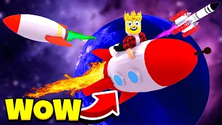 СОЗДАЛ САМУЮ МОЩНУЮ РАКЕТУ В МИРЕ! ROBLOX Blast Off Simulator