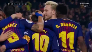 FC Barcelona vs Girona 6-1 All Goals & Highlights 24-02-2018 La Liga