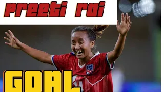 PREETI RAI|| TALKING ABOUT THAT GOAL 😍#preetyrai #GOAL #FOOTBALL #waff