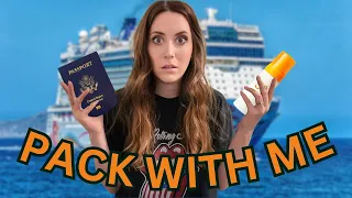 How I’m PACKING for my SIXTH Cruise Ship Contract!