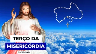 TERÇO DA MISERICÓRDIA AO VIVO DE HOJE - 29/05/2024 | QUARTA-FEIRA