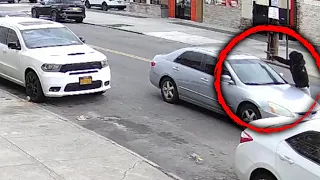 Surveillance Video Shows Wild Daytime NYC Shootout