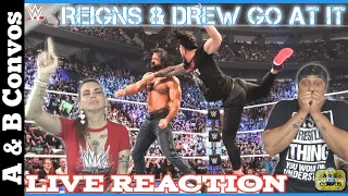 Roman Reigns and Drew McIntyre Exchange Blows- LIVE REACTION | Smackdown 8/19/22