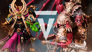 Warhammer 40k 10th Edition Live 2000pts Battle Report: Thousand Sons vs World Eaters