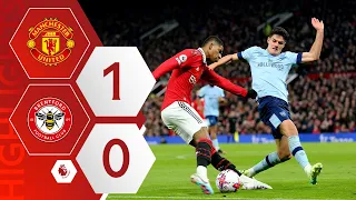 Man Utd 1-0 Brentford | United edge the Bees | Premier League Highlights